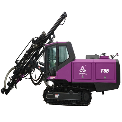 Top-Hammer-Bohrgerät Hydraulische Bohrlochbohrmaschine Crawler-Bergbaubohrgerät