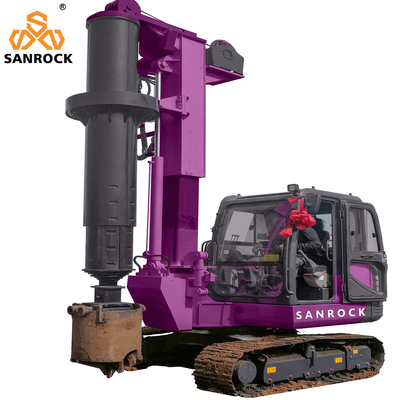Rotationsbohrgerät Baumaschinen Hydraulik Kleines Rotationsbohrgerät
