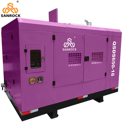 Schraubluftkompressor Maschine Portable 194kw Dieselmotor Bergbau Schraubluftkompressor