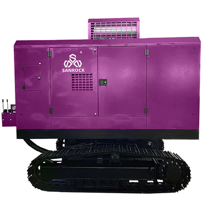 Crawler-Luftkompressor Schraube Hochdruckluftkompressor Maschine Bergbau Luftkompressor