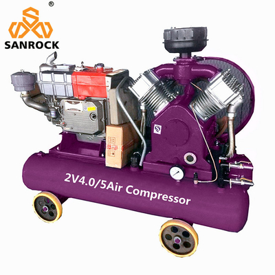 Mini-Luftkompressor Industrieller Luftkompressor Maschinengürtel angetriebener Kolbenluftkompressor