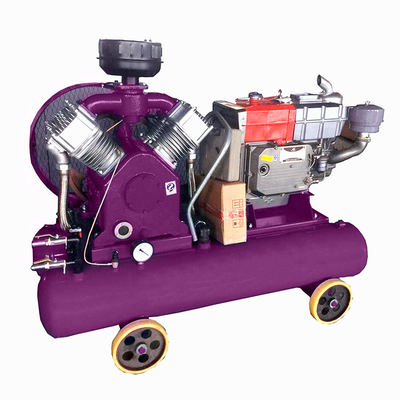 Rotatorische Kolbenkompressoren Gurtgetriebene industrielle Luftkompressoren Maschine mobile Luftkompressoren zum Verkauf
