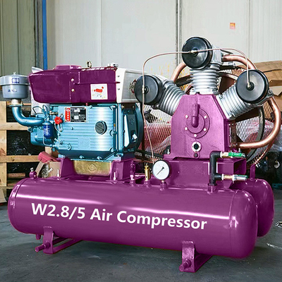 Kolbenluftkompressoren Maschinengürtel angetriebener Luftkompressor mit Tank Industrie- und Gewerbeluftkompressoren