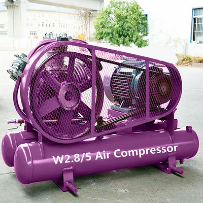 Kompressor mit Kolben, Luftkompressor, Tragbare Luftkompressor, Dieselmaschine, Industrieluftkompressor