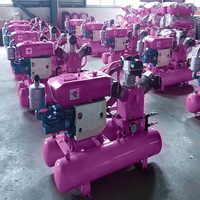 Dieselluftkompressor Mobilluftkompressor Industrielle Kolbenluftkompressor Maschine