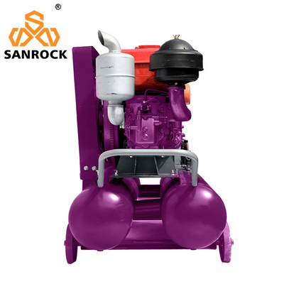 Maschine für Wechselluftkompressoren Portable Diesel Power Mini Kolbenluftkompressor