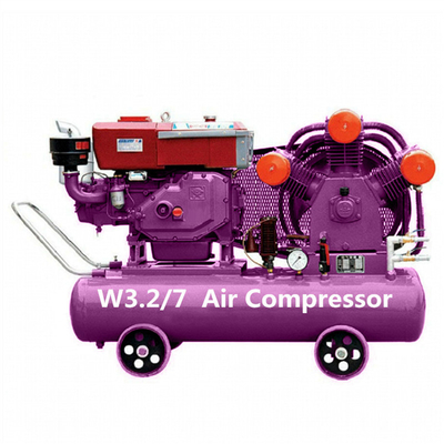 Maschine für Wechselluftkompressoren Portable Diesel Power Mini Kolbenluftkompressor