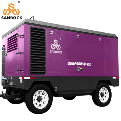 240kw Diesel-Luftkompressor Maschine Rotationsschraubluftkompressor