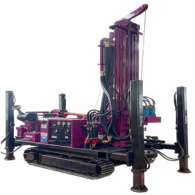Wasserbohrmaschine mit hoher Produktivität Crawler-Bohrgerät