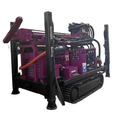 Wasserbohrgerät mit Crawler-Wasserbohrgerät Hydraulikbohrmaschine Wasserbohrgerät