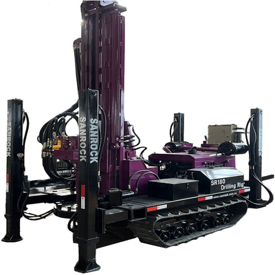 Wasserbohrgerät mit Crawler-Wasserbohrgerät Hydraulikbohrmaschine Wasserbohrgerät