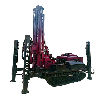 Hydraulische Bohrmaschine Yunnei Motor Crawler Wasserbohranlage 4800 KG