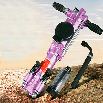 Portable Rock Drilling Machine Mining Pneumatic Jack Hammer Air Leg Rock Drill Machine mit einer Breite von mehr als 20 mm