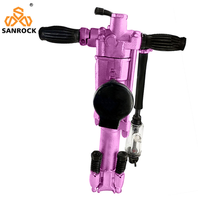 Portable Rock Drilling Machine Mining Pneumatic Jack Hammer Air Leg Rock Drill Machine mit einer Breite von mehr als 20 mm