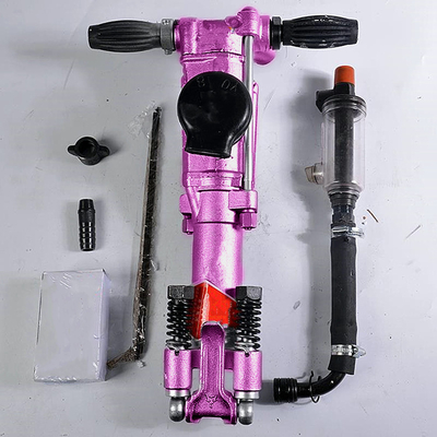Portable Rock Drilling Machine Mining Pneumatic Jack Hammer Air Leg Rock Drill Machine mit einer Breite von mehr als 20 mm