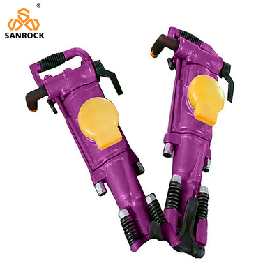 Niedriger Luftverbrauch Portable Mining Pneumatische Felsbohrmaschine Luftbein Jack Hammer Breaker