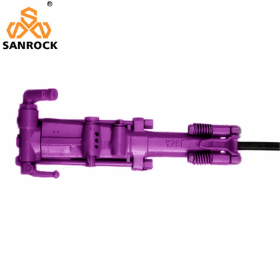 650 x 240 x 202 mm Luftbein Felsbohrmaschine Tragbarer Jack Hammer für Bauarbeiten