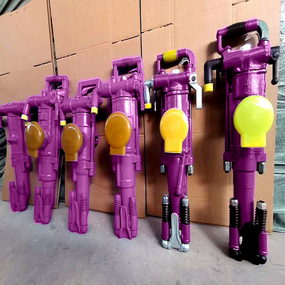 Handheld Jack Hammer Luftbein Felsbohrmaschine Bergbau Kleine pneumatische Felsbohrmaschine