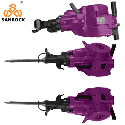 Portable Hydraulic Jack Hammer Gasoline Rock Bohrmaschine mit 6m Bohrtiefe