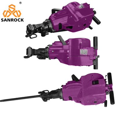 Gasoline Rock Drill Mini Hydraulic Jack Hammer Betonbrecher zum Bohren Durchmesser 42 mm und Bohrtiefe 6 m