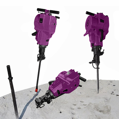 Portable Hydraulic Jack Hammer Gasoline Rock Bohrmaschine mit 6m Bohrtiefe