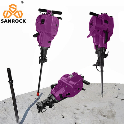 Handgeführte Benzin-Gesteinsbohrmaschine Hydraulische Jack Hammer kleine Gesteinsbohrmaschine