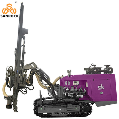 Luftverbrauch 5-8m3/min Top Hammer DTH Bohrgerät für hydraulisches Bergbau und Bohrwerk