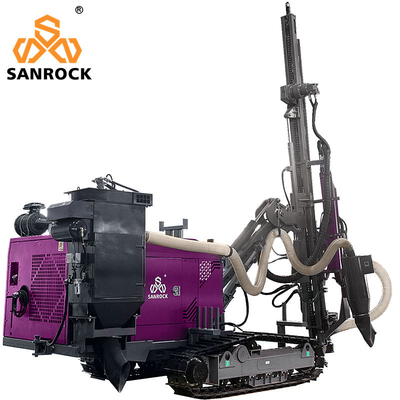 Top Hammer Hard Rock Bergbau Hydraulische DTH-Bohrgerät mit 22kw Max.Impulsleistung