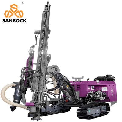 Top Hammer Hard Rock Bergbau Hydraulische DTH-Bohrgerät mit 22kw Max.Impulsleistung