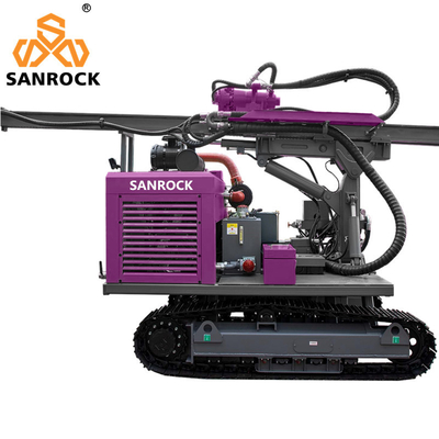 110 kW Boden Pile Driving Ausrüstung Solar Pile Driver Maschine Hydraulische Pile Bohrgerät