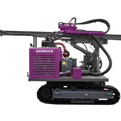 Maschine zur Bohrung von Pfählen Photovoltaik-Solar-Pfähle-Treibermaschine Hydraulische Pfähle-Treibergeräte