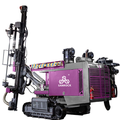 Bergbau Gesteinsblasen Bohrgerät Leistung 194kw Crawler DTH Bohrmaschine Hydraulische Bohrgerät