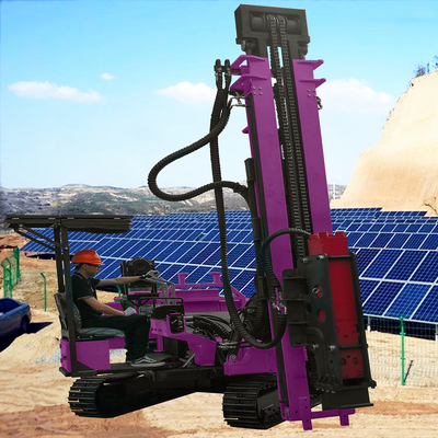 Multifunktions-Pile-Treiber-Maschine Portable Solar Pile Ramming-Maschine Boden-Schraub-Pile-Treiber zum Verkauf