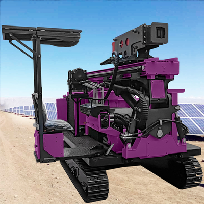 Multifunktions-Pile-Treiber-Maschine Portable Solar Pile Ramming-Maschine Boden-Schraub-Pile-Treiber zum Verkauf
