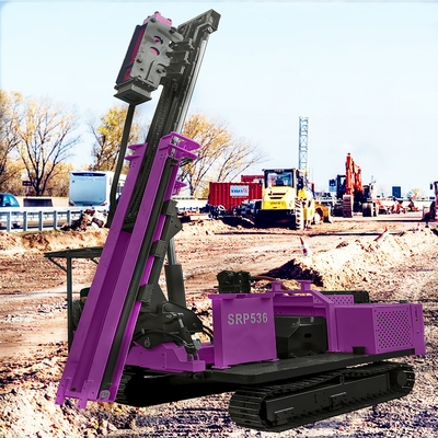 Solar-Pile-Treiber Maschine Schutzgitter Pile-Bohrgerät Baumaschinen Photovoltaik Hydraulik-Pile-Treiber