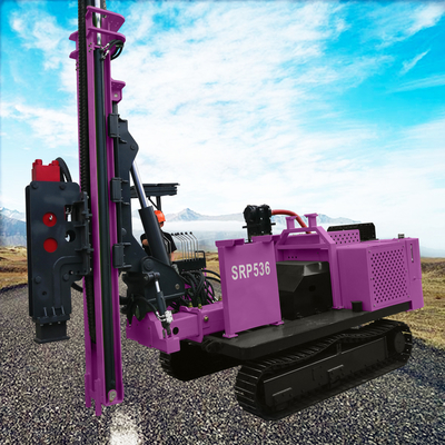 Boden-Schraub-Pile-Treiber Maschine Leistung 70KW Solar-Pile-Treiber-Ausrüstung tragbare Dreh-Pile-Treiber