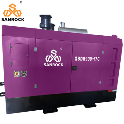 17bar Druck 239kw Motorleistung Dieselluftkompressor Maschine für schwere Anwendungen
