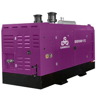 17bar Druck 239kw Motorleistung Dieselluftkompressor Maschine für schwere Anwendungen