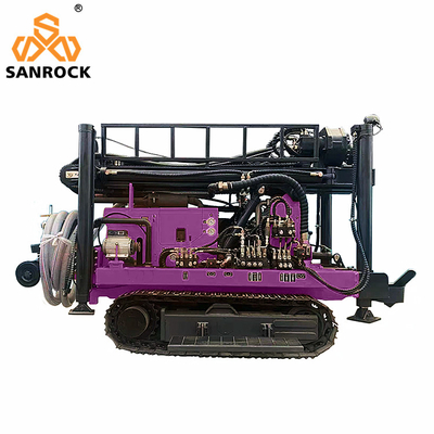 Hebekraft 15T Crawler Wasserbohranlage Hydraulische Bohrlochbohrmaschine mit Yuchai-Motor