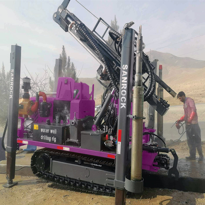 Tiefwasserbohrgeräte Crawler Wasserbohrgerät mit hydraulischem Steuerungssystem