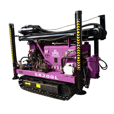 Hebekraft 15T Crawler Wasserbohranlage Hydraulische Bohrlochbohrmaschine mit Yuchai-Motor