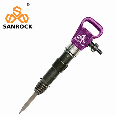 Portable Rock Drilling Machine mit Länge 575mm Pneumatische Felsbohrmaschine Beton-Creaker Luft Pick Hammer