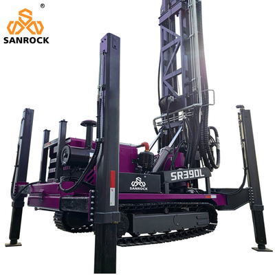 390m 500m Wasserbohranlage Crawler Wasserbohrmaschine mit Yuchai-Motor