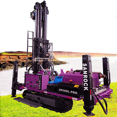 390m 500m Wasserbohranlage Crawler Wasserbohrmaschine mit Yuchai-Motor