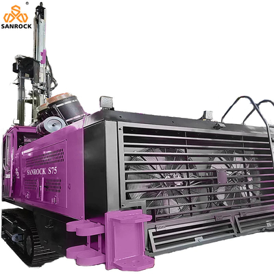 Steingraubbohrmaschine Hydraulikbohranlage Zuführungskraft 12 KN Bergbaubohranlage