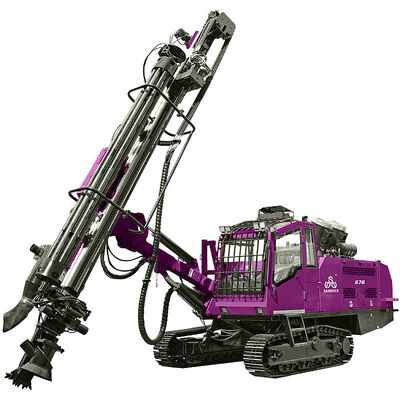 Integriertes DTH-Bohrgerät für den Bergbau, Steinbruch-Sprenglochbohrmaschine, Raupenbohrgerät