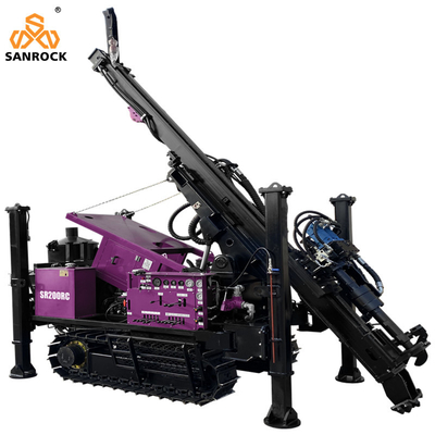 Geologische Explorationsbohrmaschine Umkehrkreislauf RC-Bohrgerät Portable Kernprobenbohrgerät