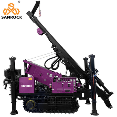 Hochmobilitäts-Hydraulikbohrmaschine Hebekraft 10T Kernbohrgeräte Umkehrkreislauf RC-Bohrgerät