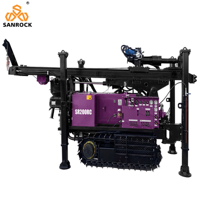 Umgekehrte Zirkulation Bohrgerät Hydraulische RC Bohrmaschine Tiefe 200m Explorationskern Bohrgerät