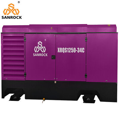 Motor Schraubluftkompressor Wasserbohrungsluftkompressor Maschine Portable Luftkompressor Hersteller